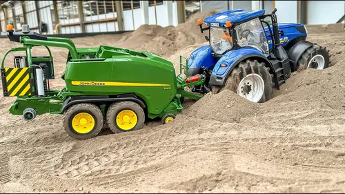 Tractors and RC Trucks work hard over the Limit