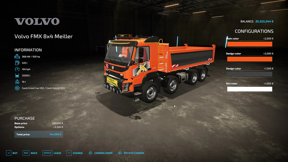 Volvo Fmx 8x4 Tipper Ls 22 Mods Landwirtschafts Simulator Mods 9211