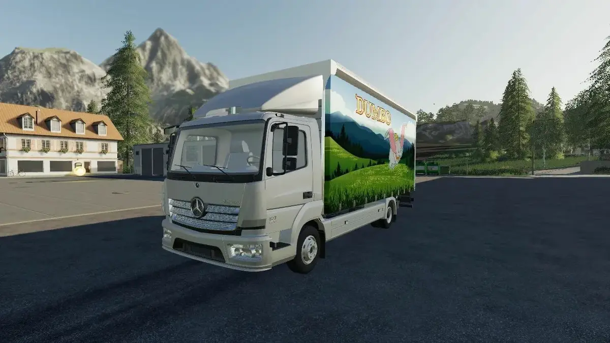 [Fs19] Mercedes atego dumbo - Forbidden Mods - einfach verboten gut