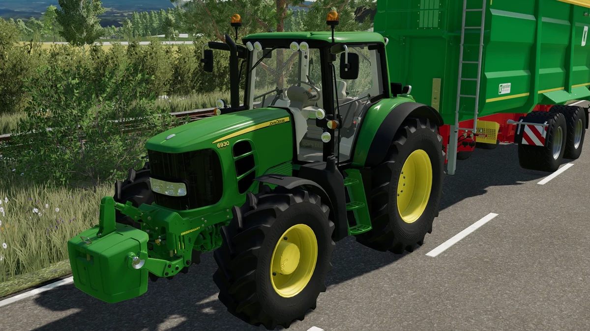 JOHN DEERE 6030 PREMIUM SERIES - Forbidden Mods - einfach verboten gut