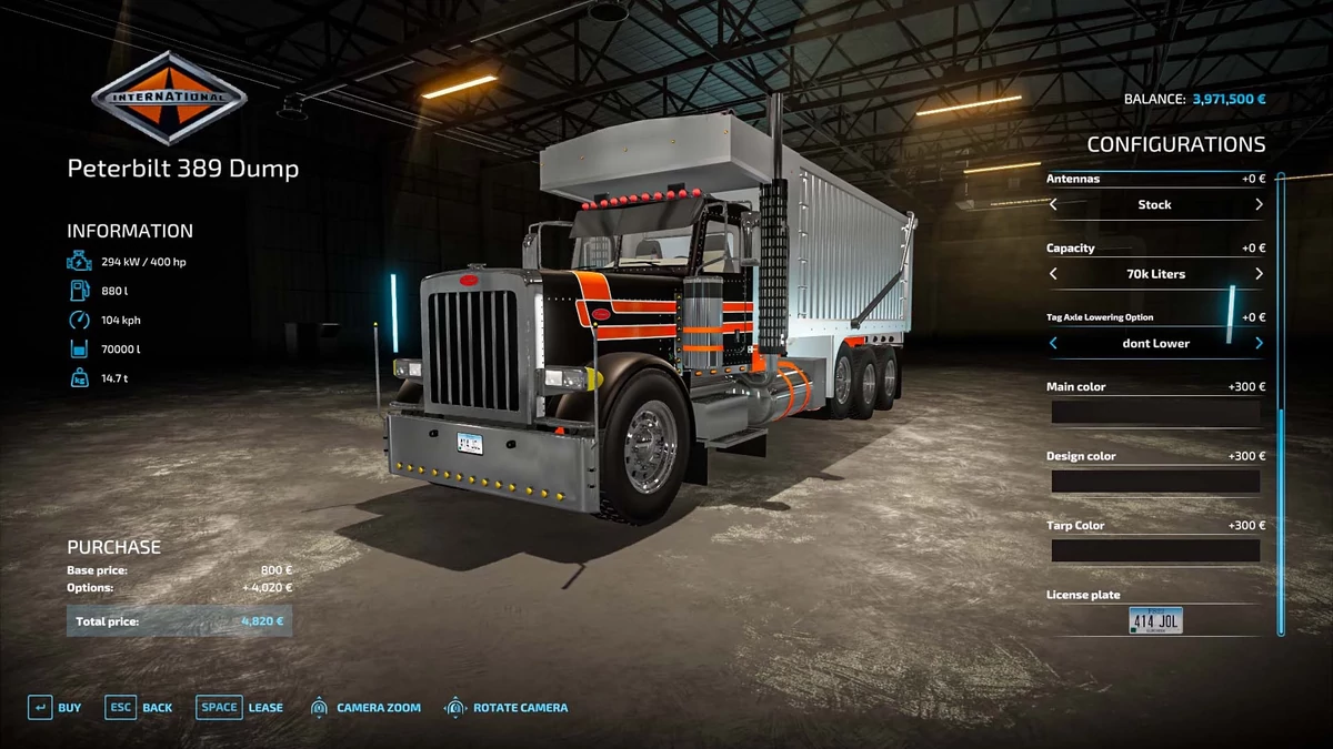 PETERBILT 389 DUMP TRUCK Forbidden Mods Einfach Verboten Gut