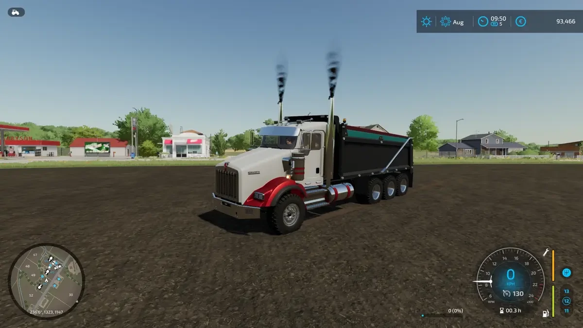 KENWORTH T800 DUMP TRUCK - Forbidden Mods - einfach verboten gut