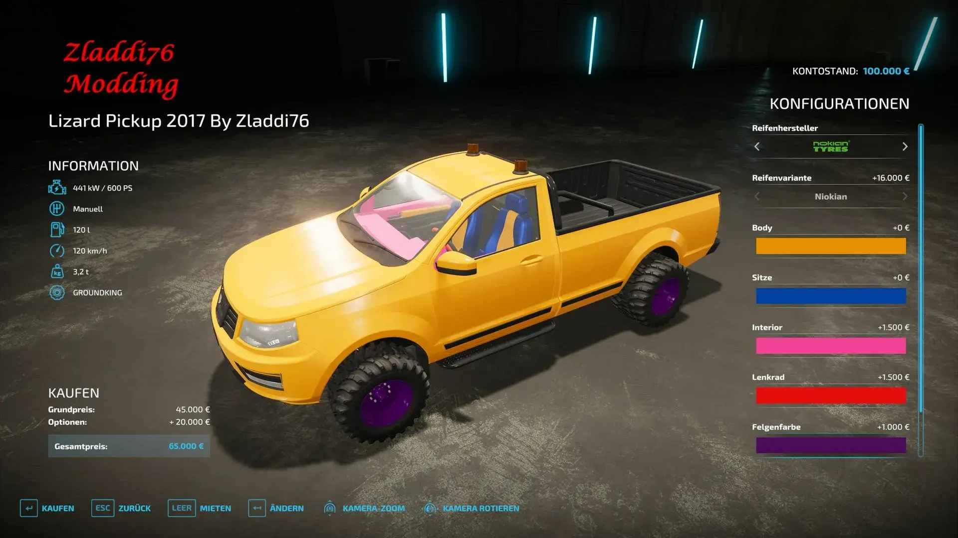 Lizard Pickup 2017 By Zladdi76 Forbidden Mods Einfach Verboten Gut