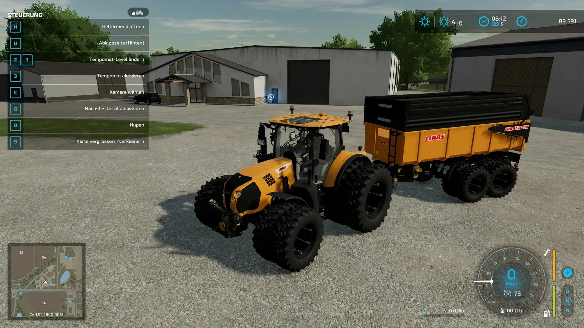 Claas Carat 140 TD By Zladdi76 - Forbidden Mods - einfach verboten gut