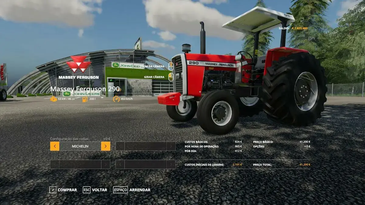 Massey Ferguson Series 290 4x2 Series 4x4 Forbidden Mods Einfach