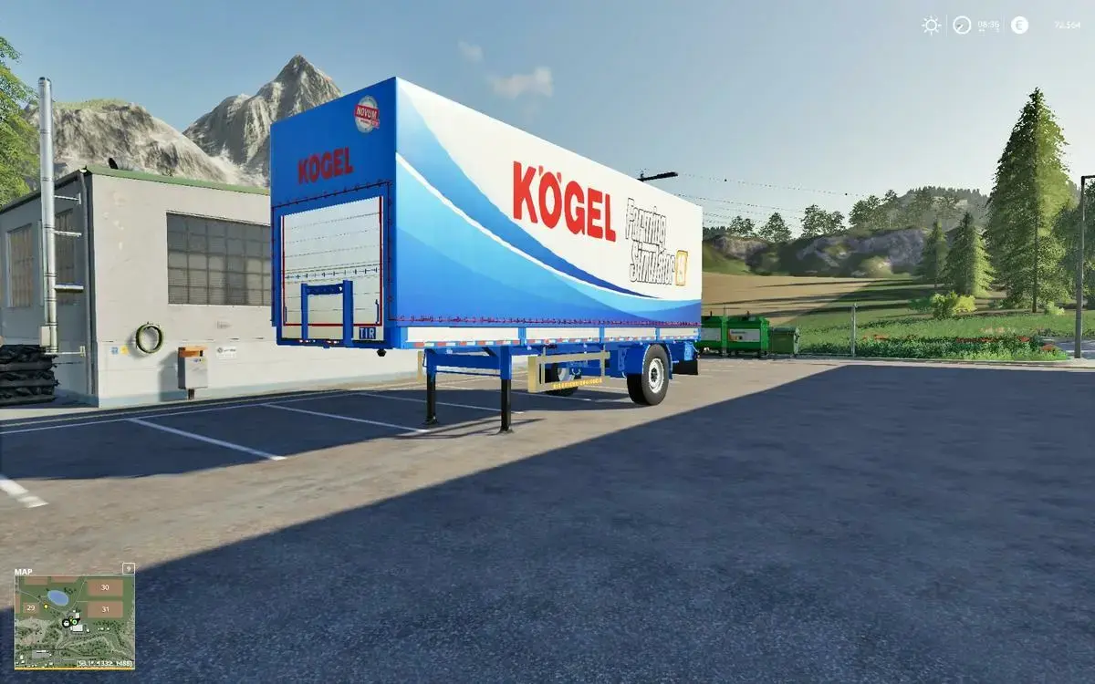 KOGEL AUTOLOADER SEMITRAILER 10M FS19 - Forbidden Mods - einfach ...