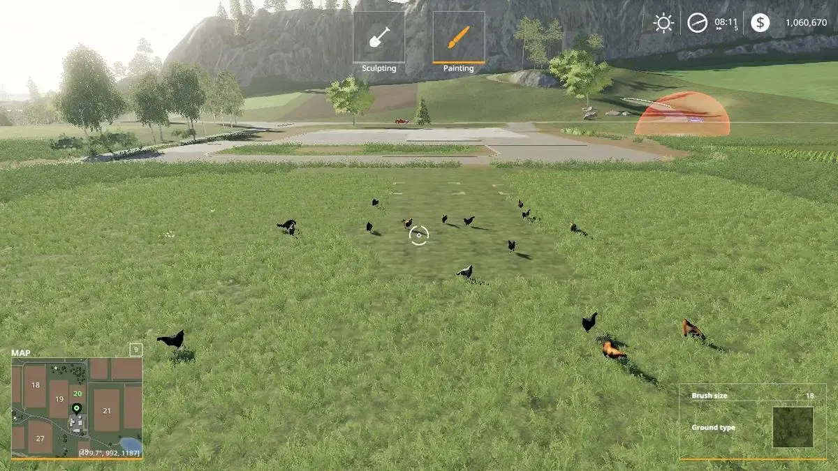 FS19 FREE RANGE CHICKENS - Forbidden Mods - einfach verboten gut