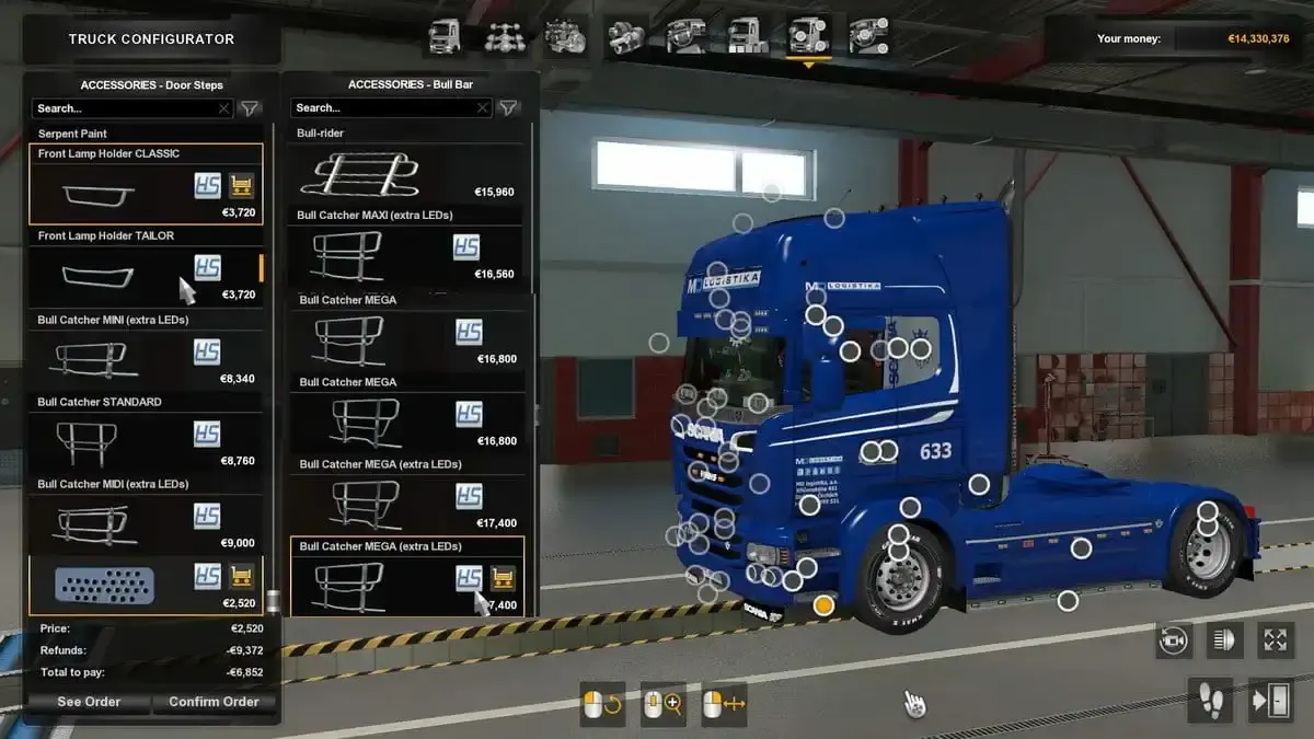 [ETS2] HS SCHOCH TUNING PACK FOR RJL - ..:: Forbidden Mods - einfach