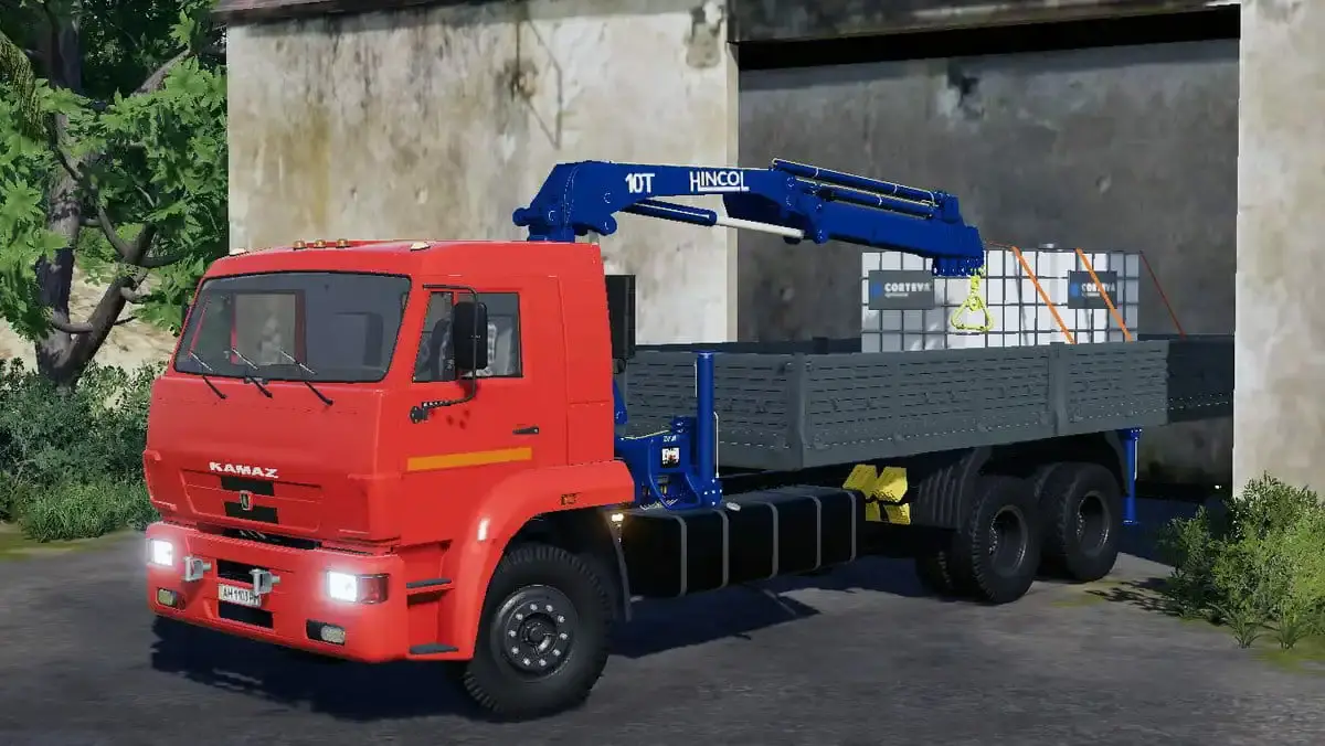 Kamaz 65117 Picker Crane V1 0 1 Fs19 Mod Fs19 Net 4451