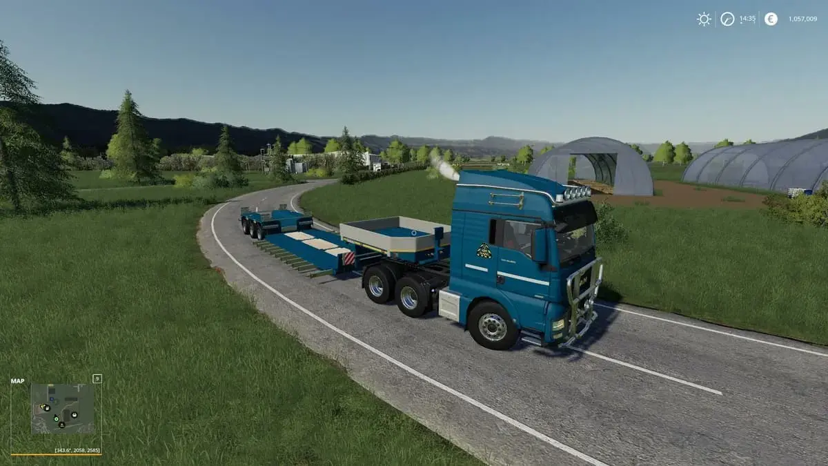 Goldhofer Low Loader With Extensions Fixed - Forbidden Mods - Einfach 