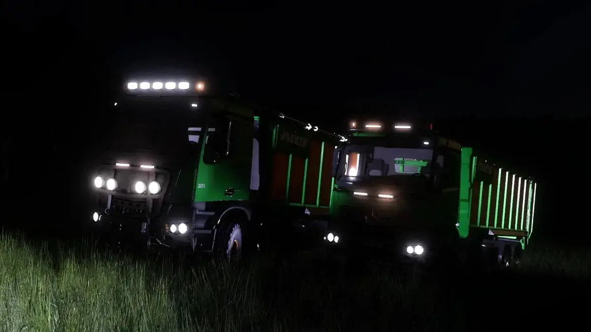 MERCEDES AROCS AGRAR 8X8 JOSKIN EDITION Forbidden Mods Einfach