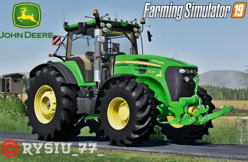 John Deere 7030 Series Official V4 - Forbidden Mods - einfach verboten gut