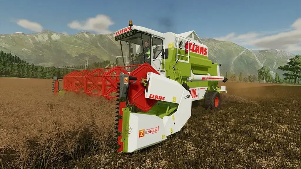 Ls Claas Dominator Sl Landwirtschafts Simulsator Mods