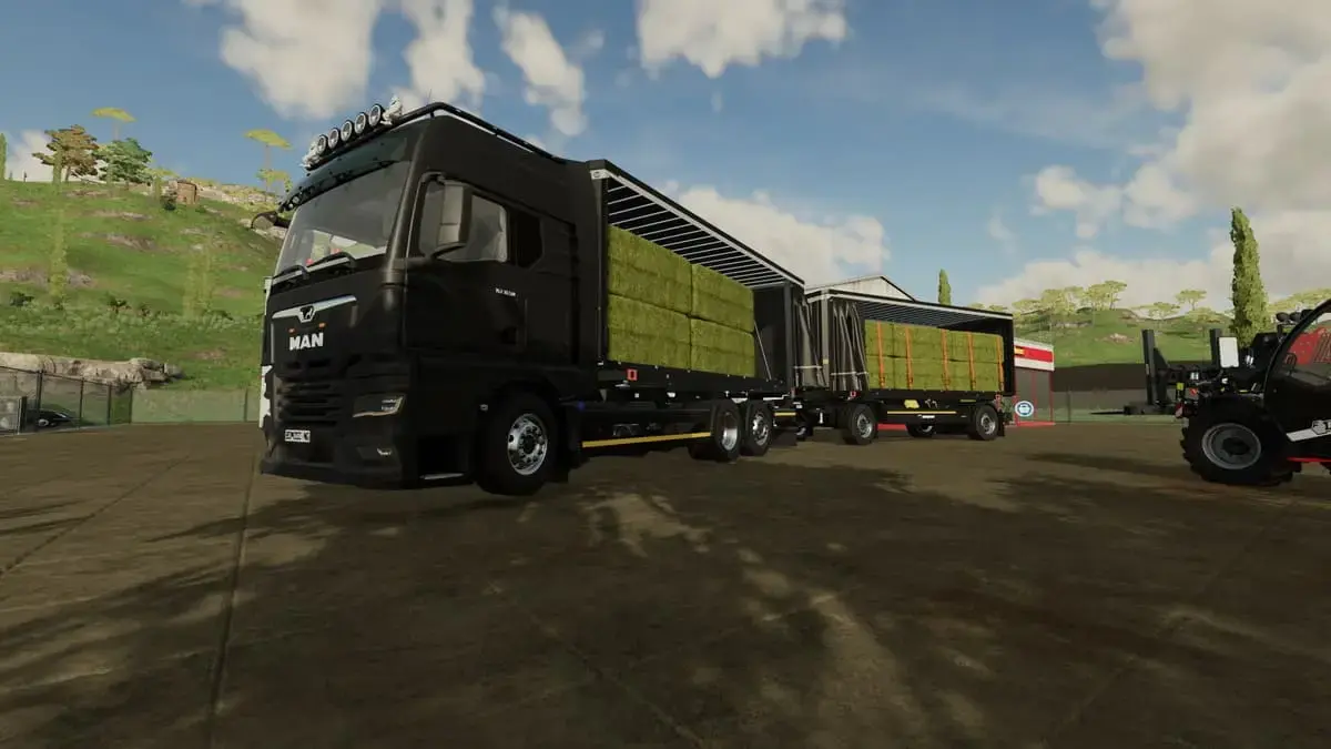 Man Tgx Semi Truck Pack Mod For Farming Simulator Fs Hot Sex Picture