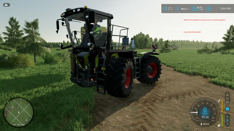 Ls22 Claas Xerion 3000 Saddletrac Forbidden Mods Einfach Verboten Gut