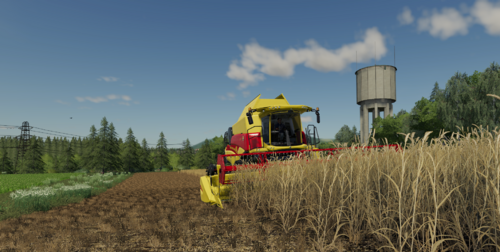 New Holland CR 7.90 Im Weizen