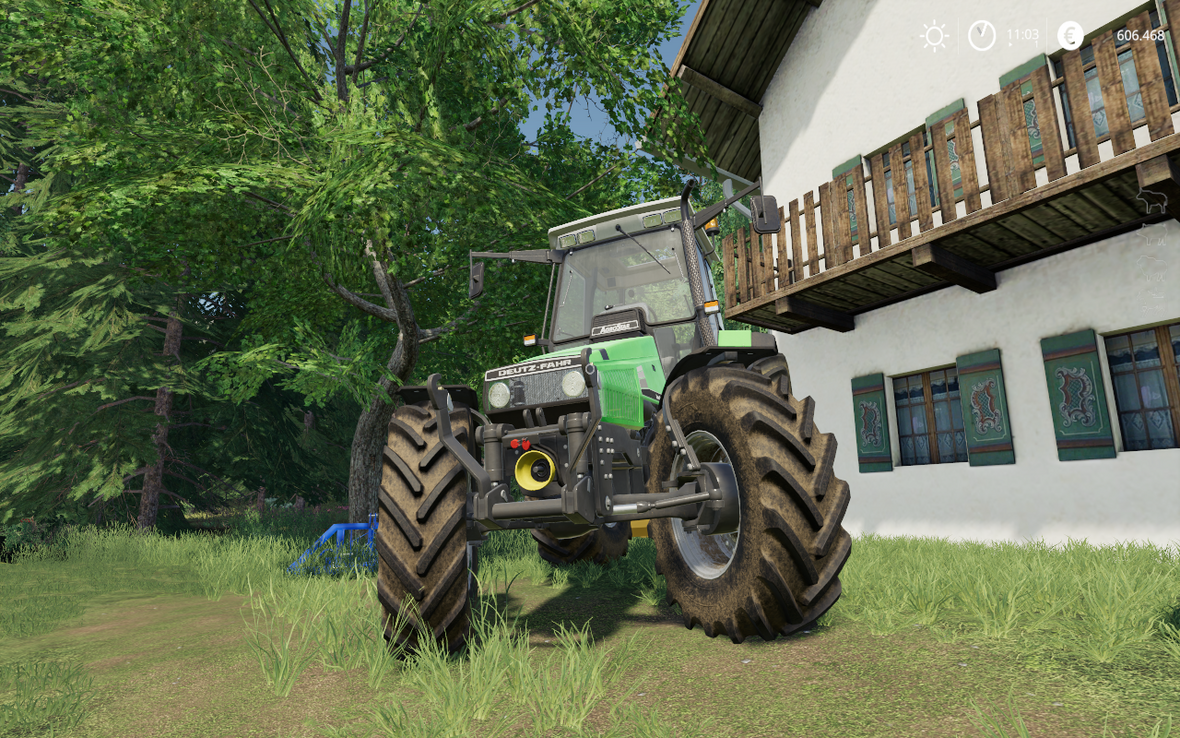 Cooler Traktor