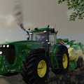 Mein guter john deere hat schon zu kämpfen mit der Premos :D