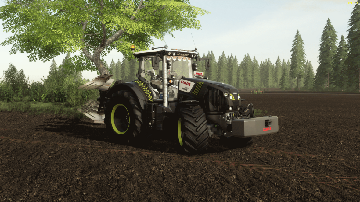 Claas Axion 850 Black Edition)