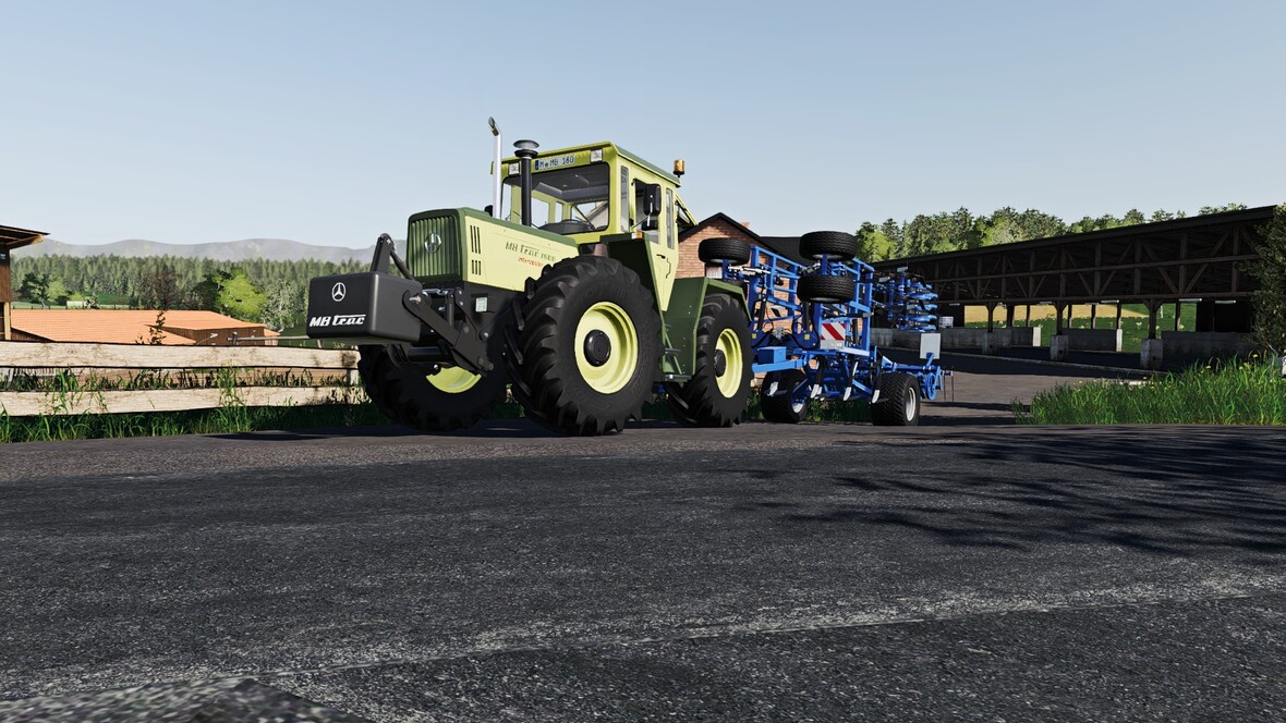 Mb Trac 1800 Intercooler & Köckerling Vector 460