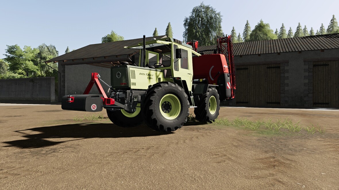 Mb Trac 1100 & Kverneland iXter B18