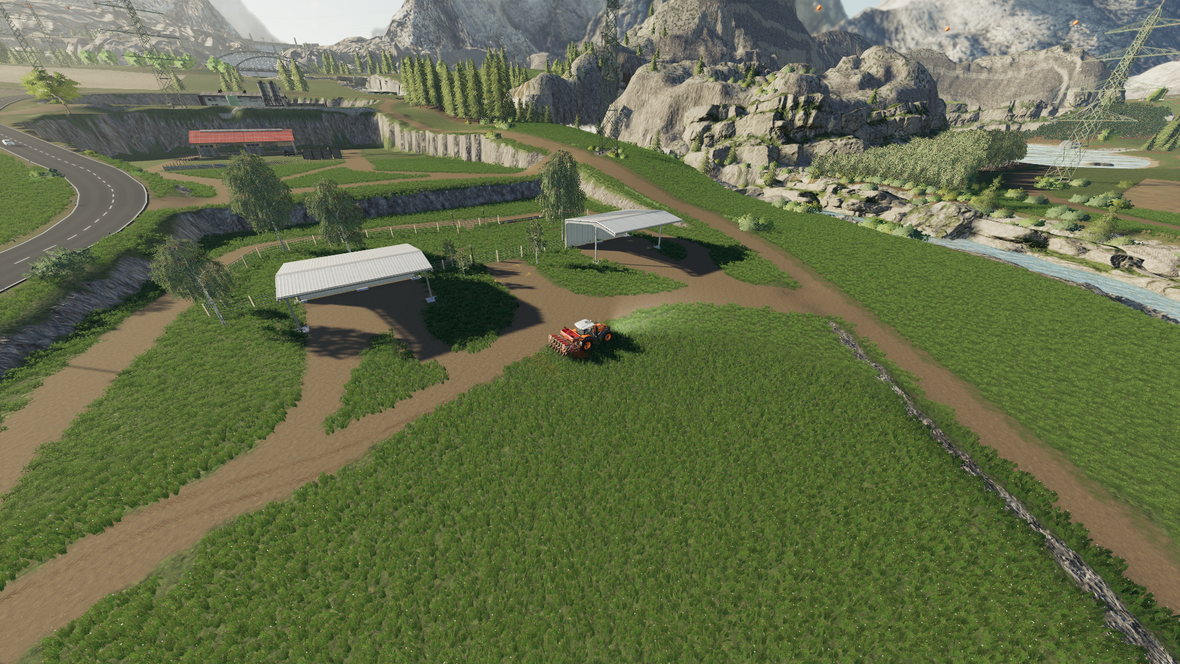 Mapa - HELVETIA - Farming Simulator 19