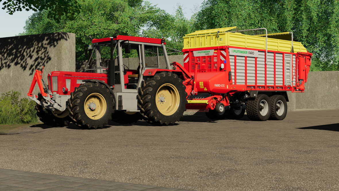 Ladewagen fahren in Stappenbach