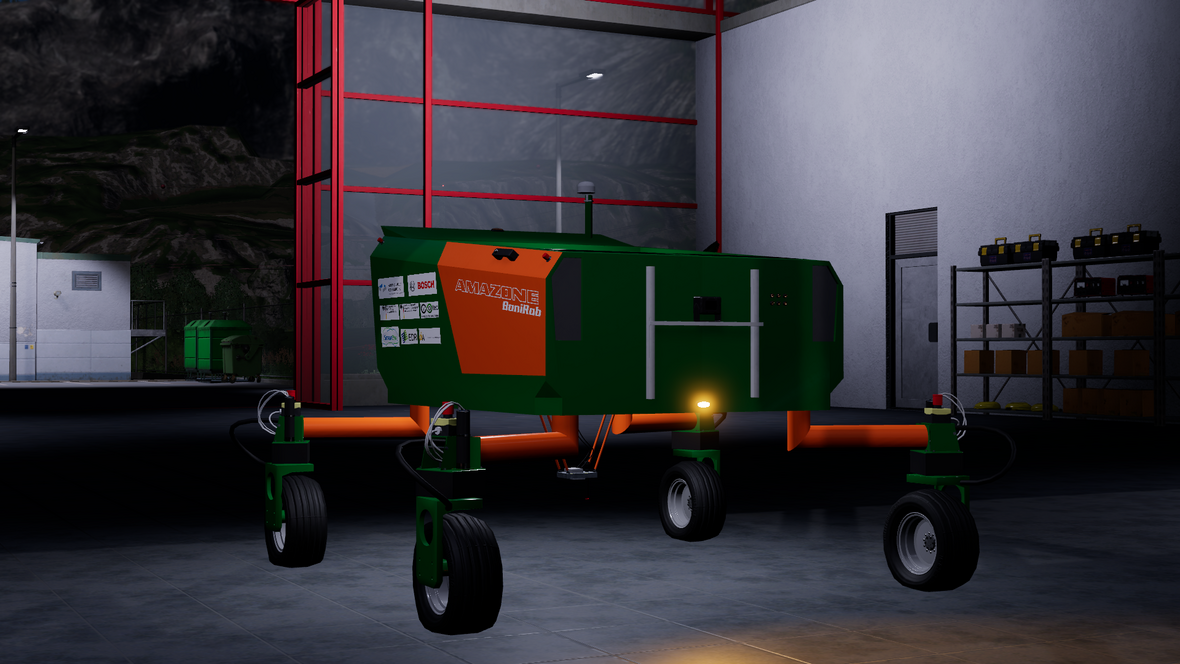 WIP - Amazone BoniRob - neues Unkraut-Modul