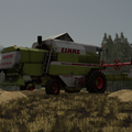 Ein Claas in seiner vollen Pracht