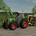 Fendt Farmer 308Ci mit Anderson Rückewagen