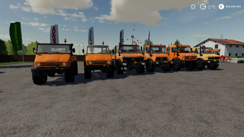 Mercedes Unimog ls19