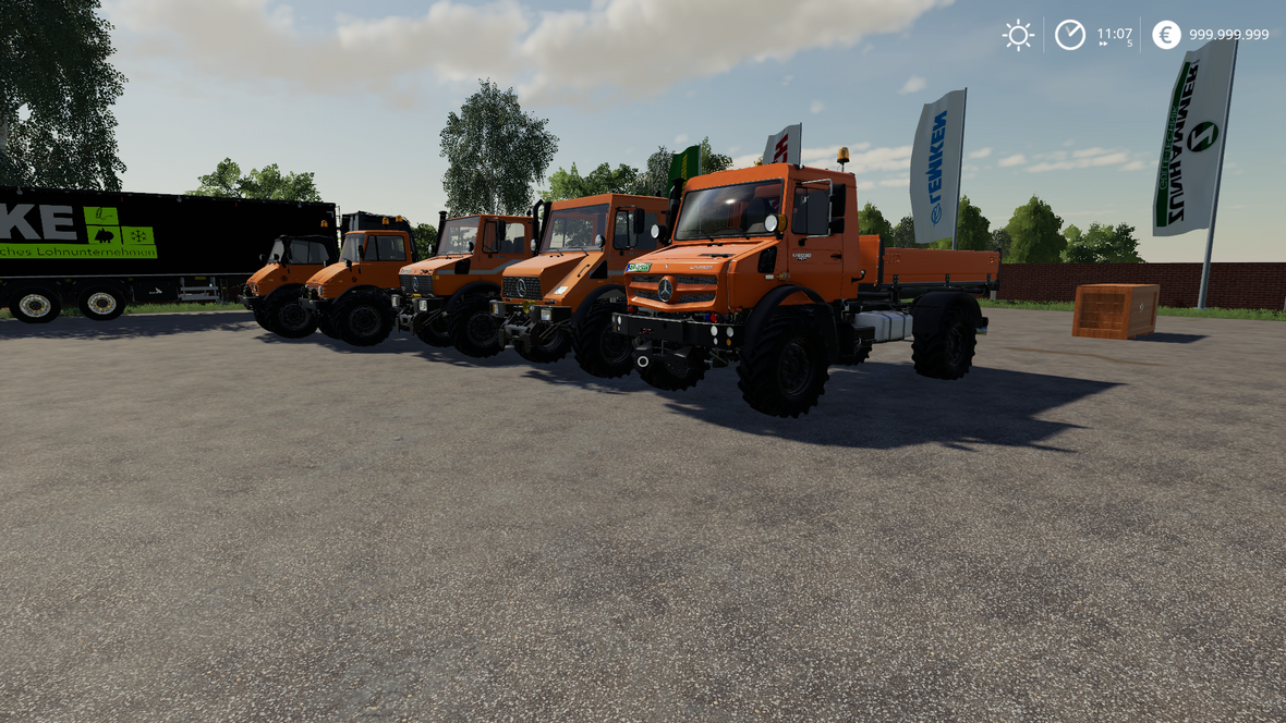 Mercedes Unimog ls19