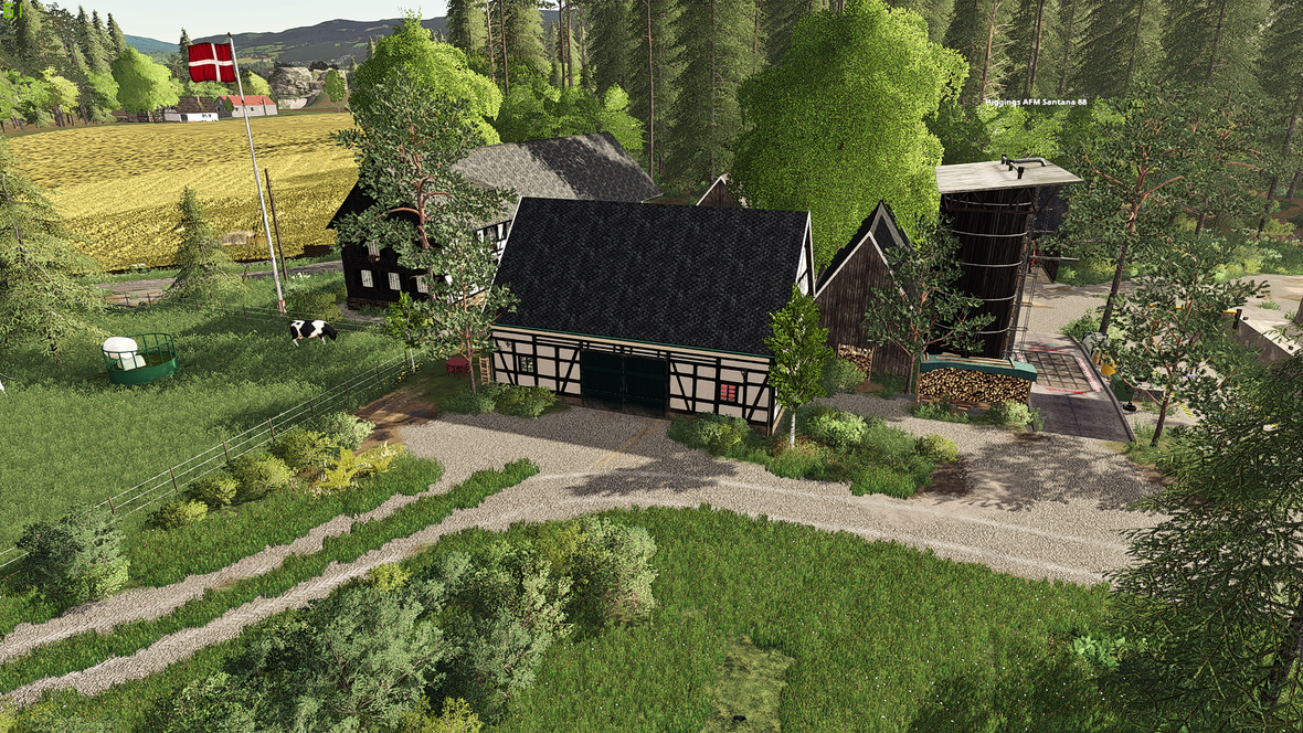 Old part of farm.