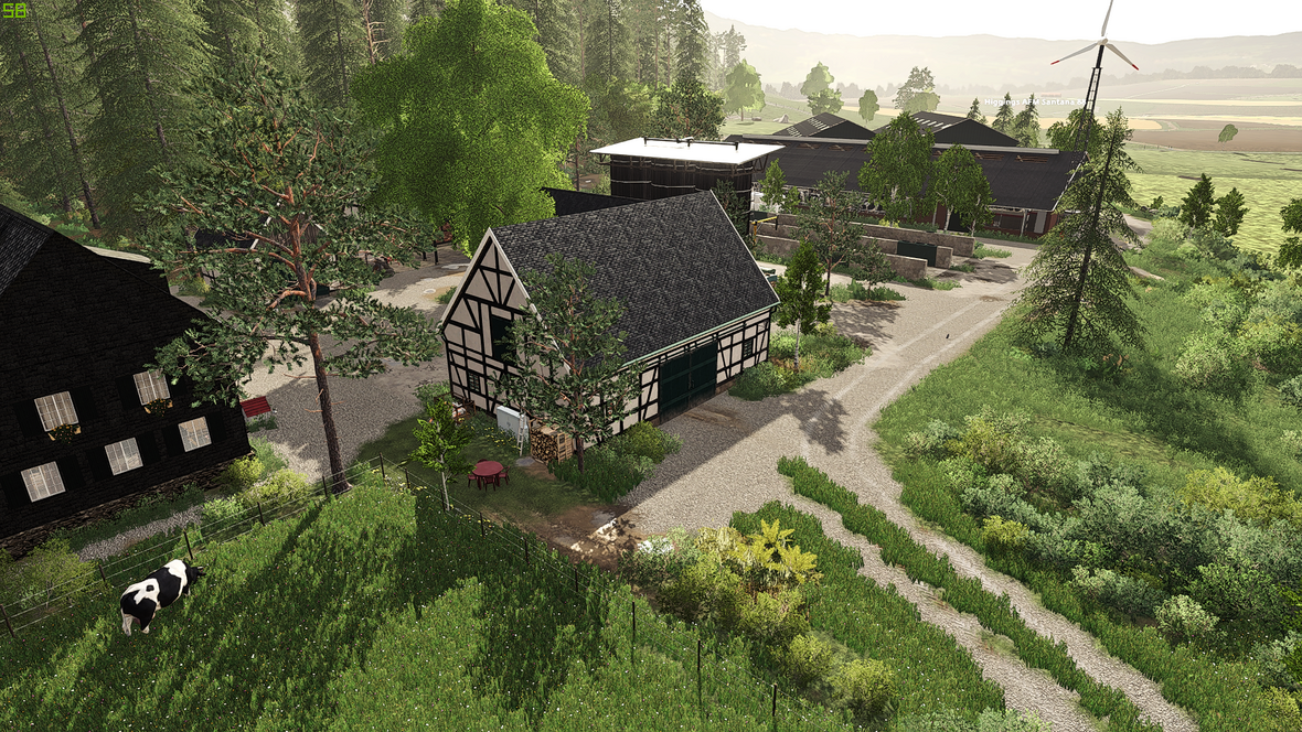 Old part of farm.