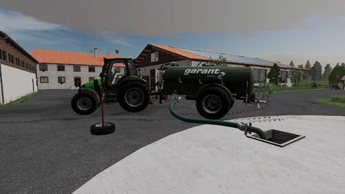 Nachts Häckseln tagsüber Gülle ballern