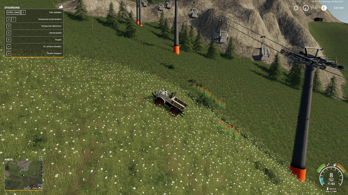 Das ist kein normaler Mog im Oldtimergewand, das ist eine Bergziege auf Rädern