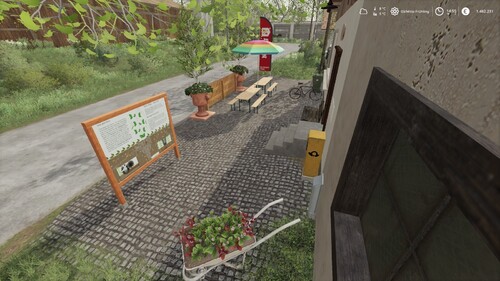Der Hofladen bietet Ausflüglern jetzt auch ein Plätzchen zum Pause machen