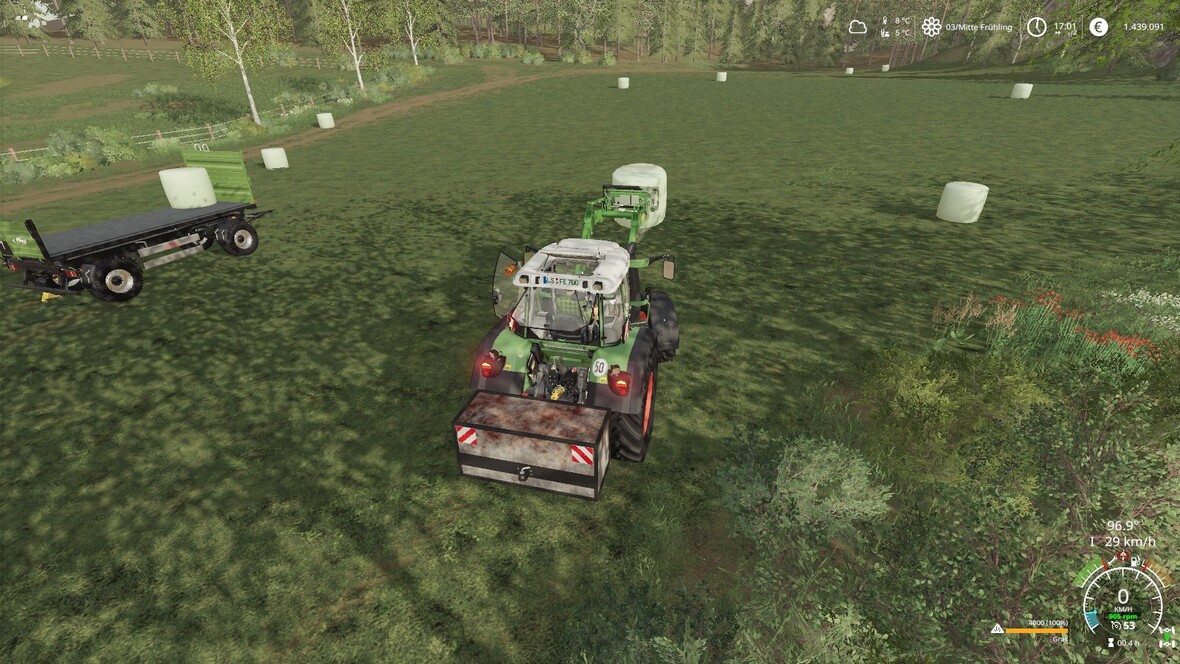 Ballen fahren