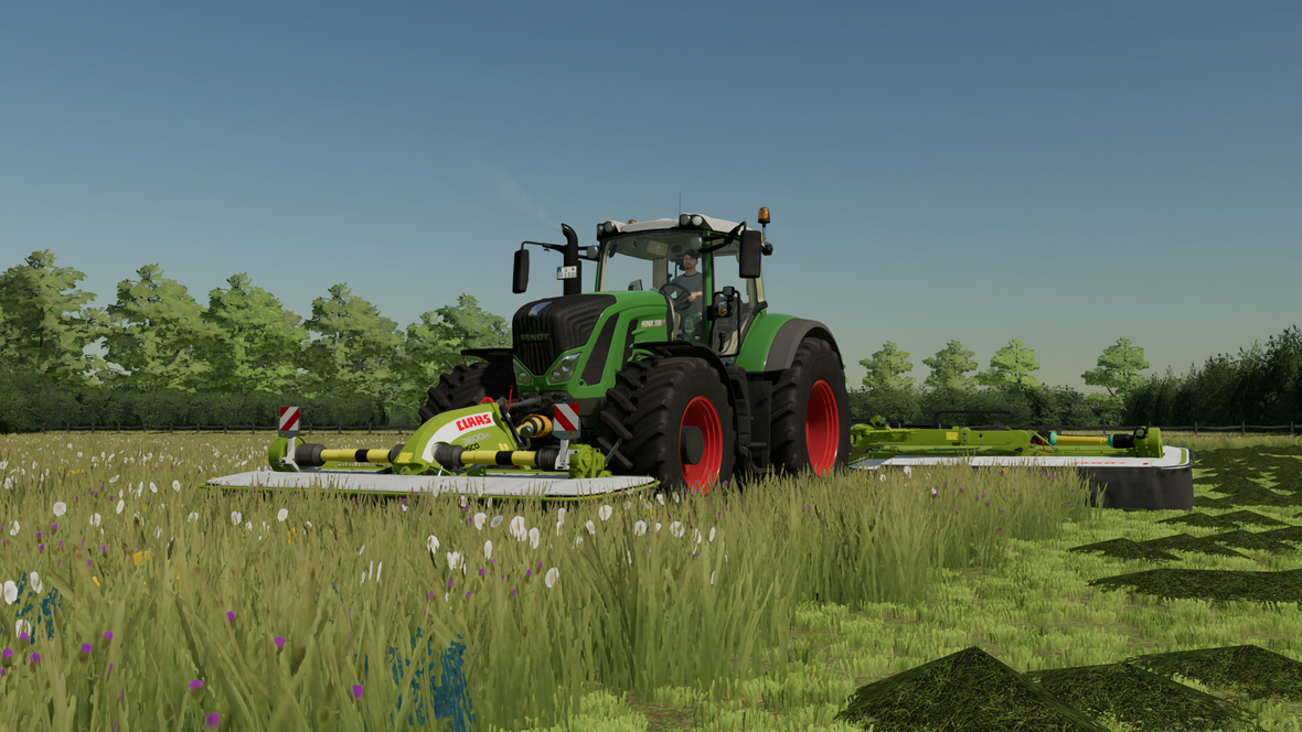 Mit Fendt und Claas in der Grünlandtechnik unterwegs