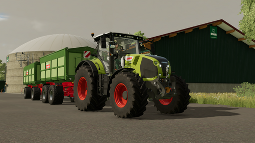Rüben fahren für die BGA mit Claas und Rudolph