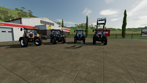 WIP New Holland T6