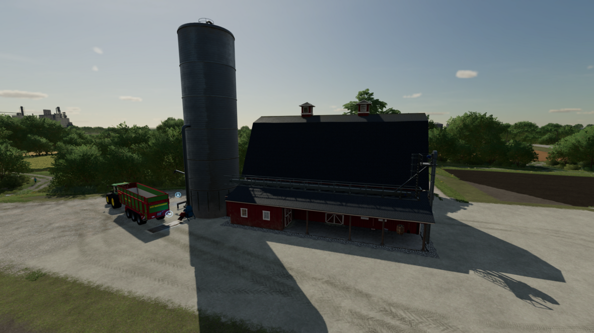 US Farm Silo