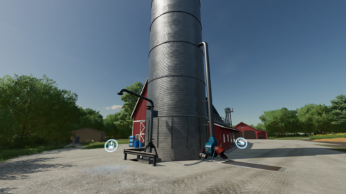 US Farm Silo