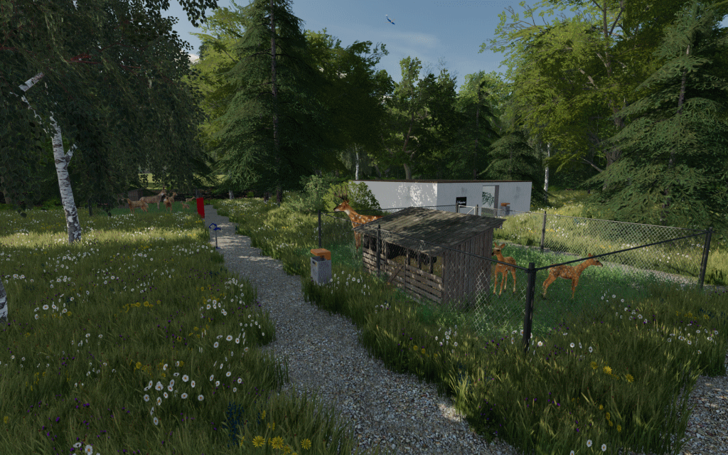 Ein Wildpark darf nicht fehlen auf der Map