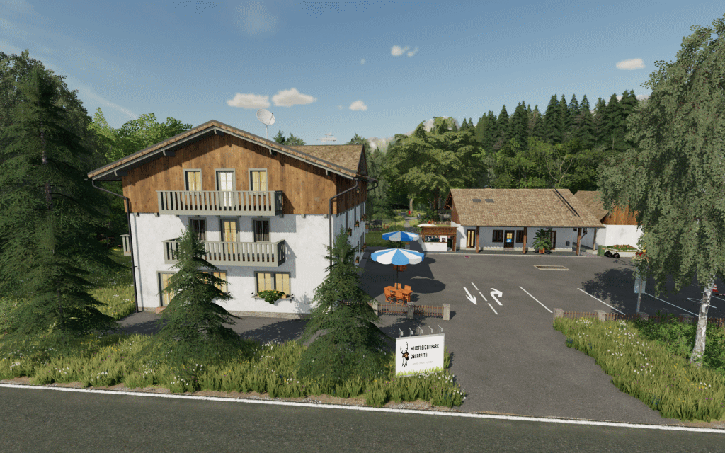 Ein Wildpark darf nicht fehlen auf der Map