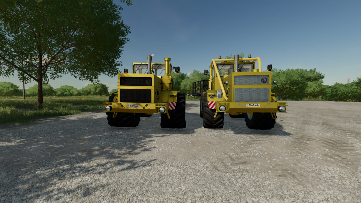 Kirovets Radlader ist eingetroffen