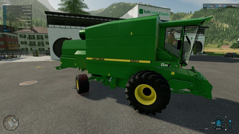 "Neuen" Harvester inkl. Header und Trailer abholen