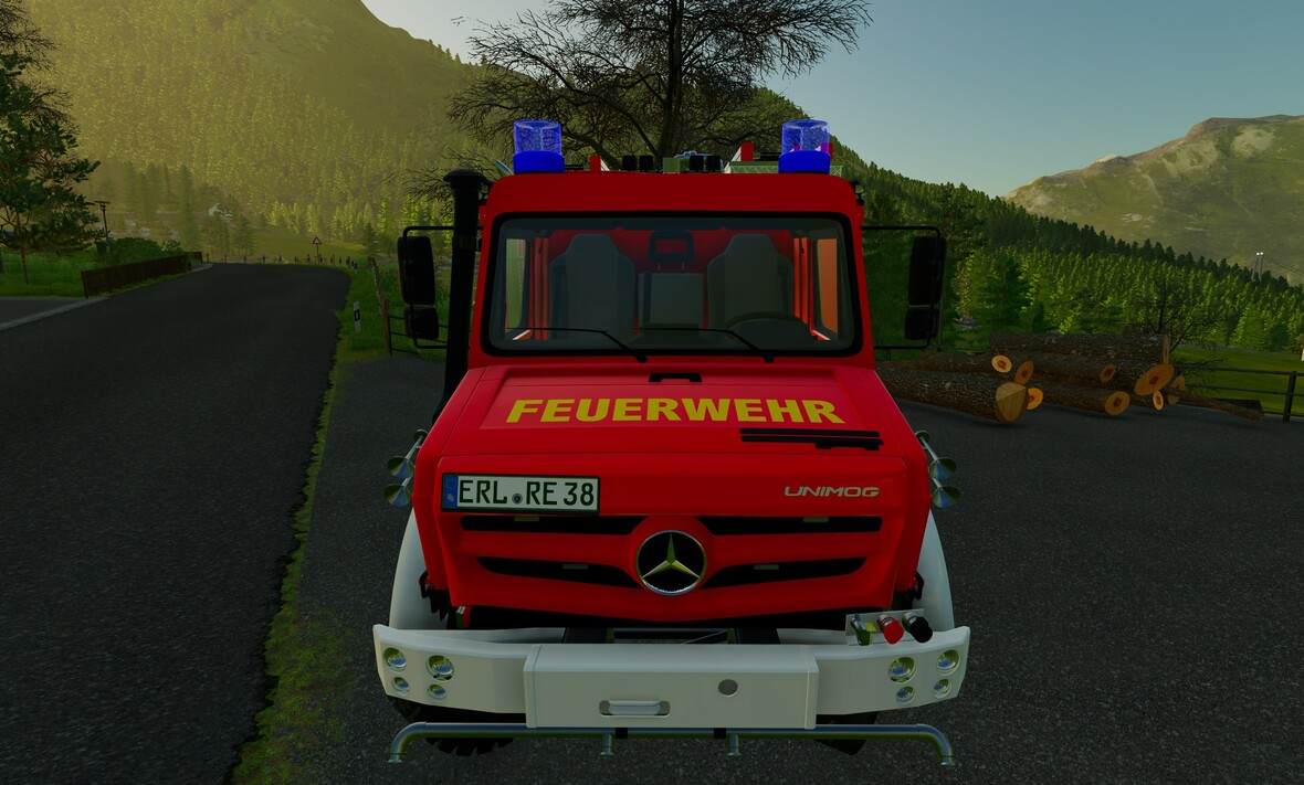 Unimog TLF3000  feuerwehr Wittenbach-Häggenschwil schweiz 