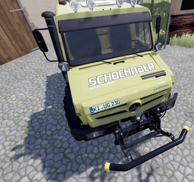 Hier unser schöner Unimog 2600 Voll Agrar