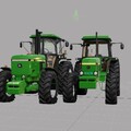 John Deere 4650 und 3140 im GE